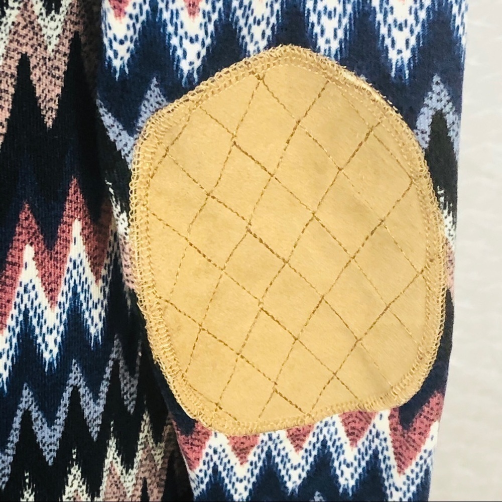 Boutique Chevron Pattern Open Front Cardigan - Picture 7 of 7